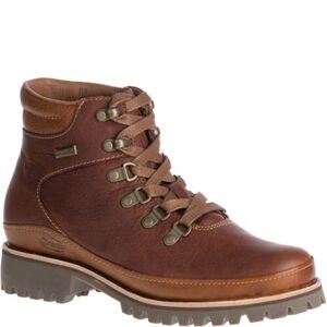 Chaco Women's Fields Waterproof Leather Boots In Toffee Brown Size 8.5